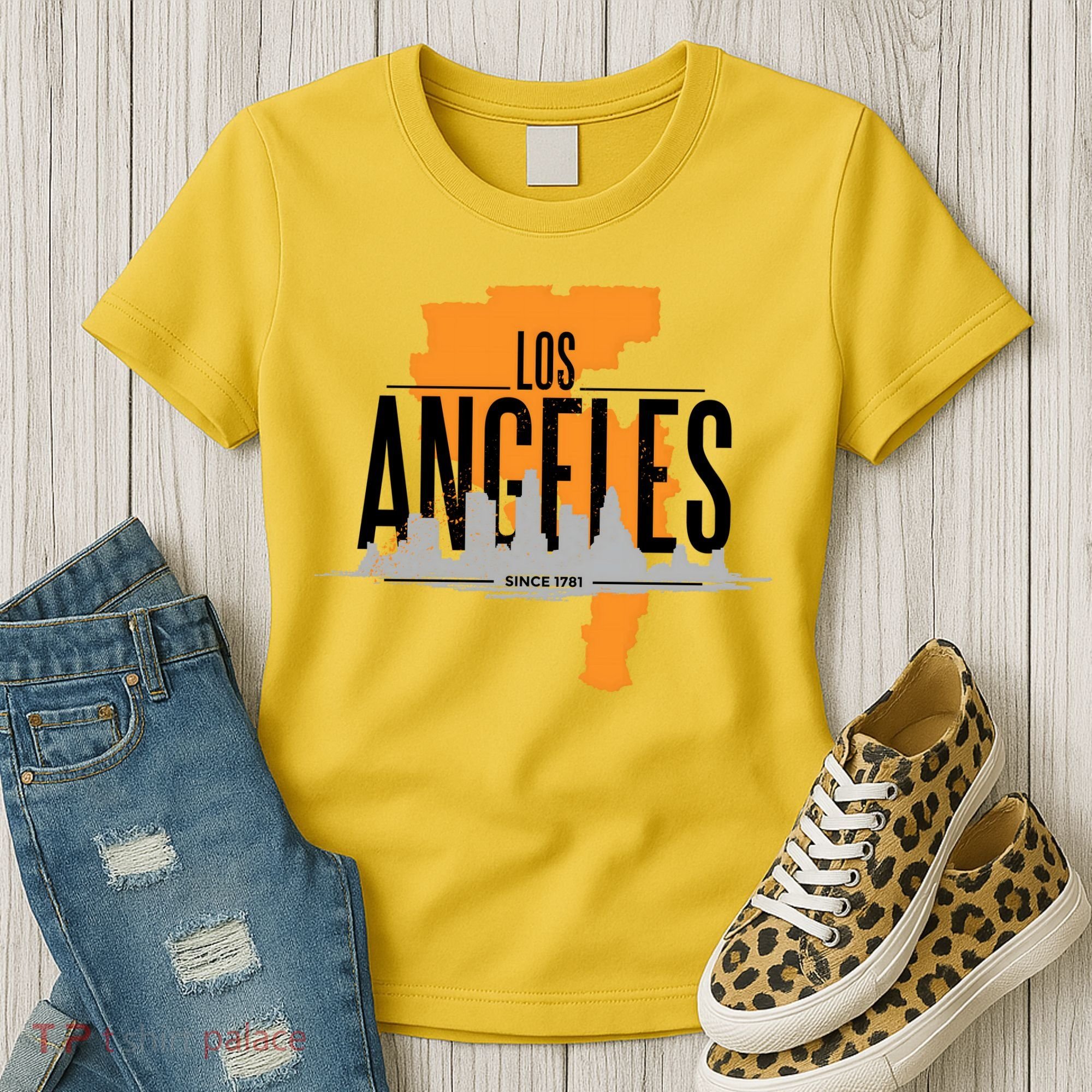 Los Angeles Rugged Women's T-Shirt