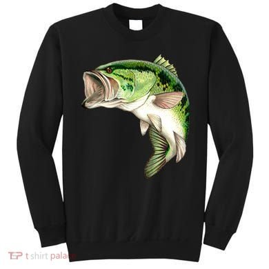Largemouth Bass Swimming Sweatshirt