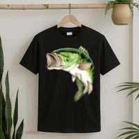 Largemouth Bass Swimming T-Shirt thumb 2