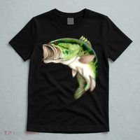 Largemouth Bass Swimming T-Shirt thumb 5