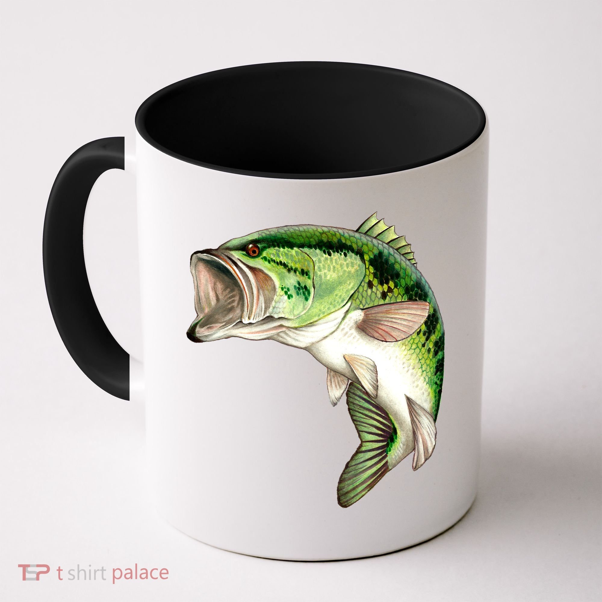 Largemouth Bass Swimming Coffee Mug