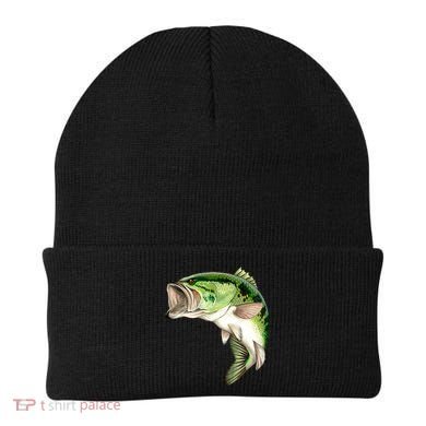 Largemouth Bass Swimming Beanie