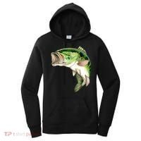 Largemouth Bass Swimming Women's Hoodie thumb 0