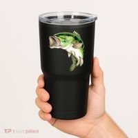 Largemouth Bass Swimming Tumbler thumb 2