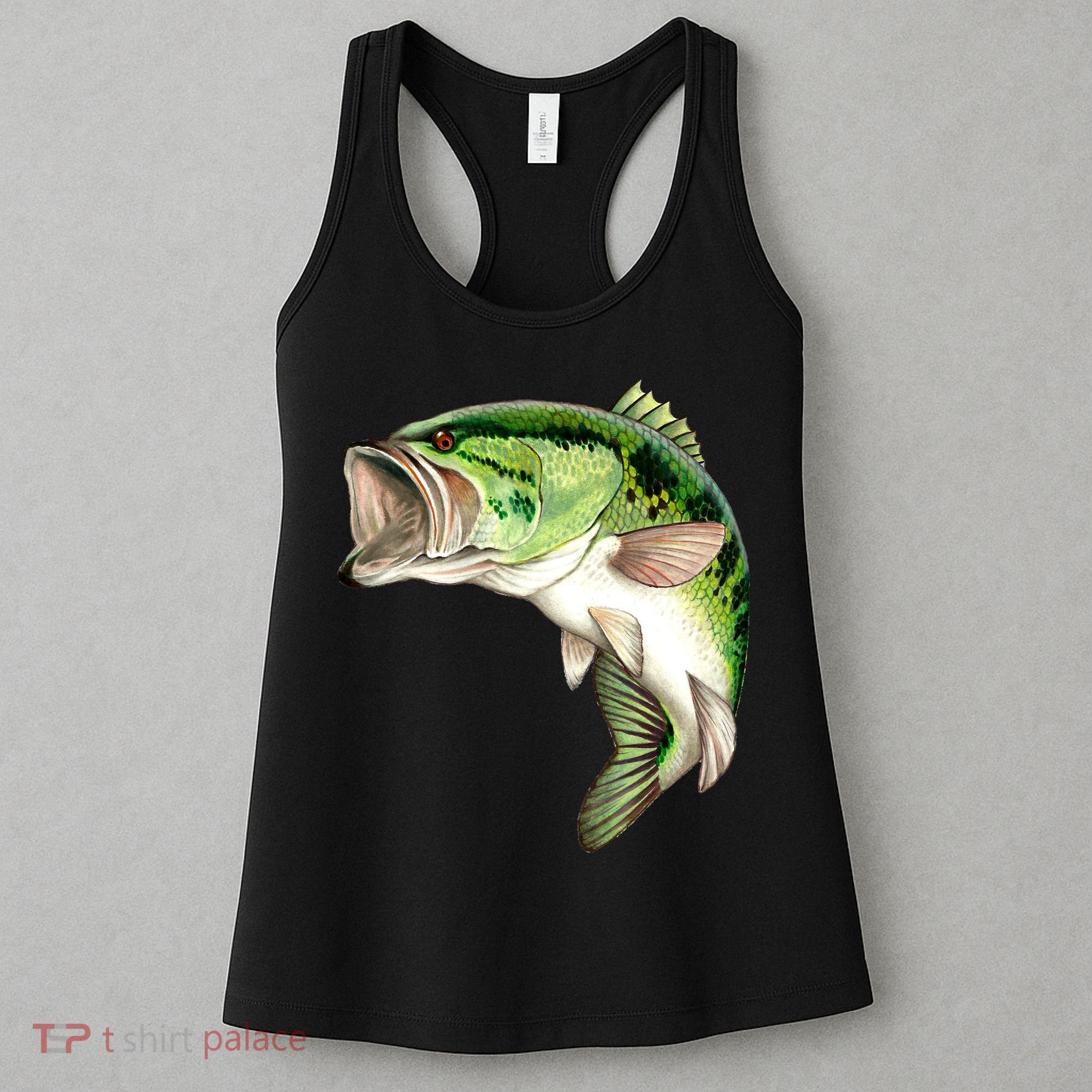 Largemouth Bass Swimming Women's Tank Top