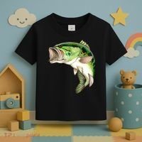 Largemouth Bass Swimming Toddler T-Shirt thumb 3
