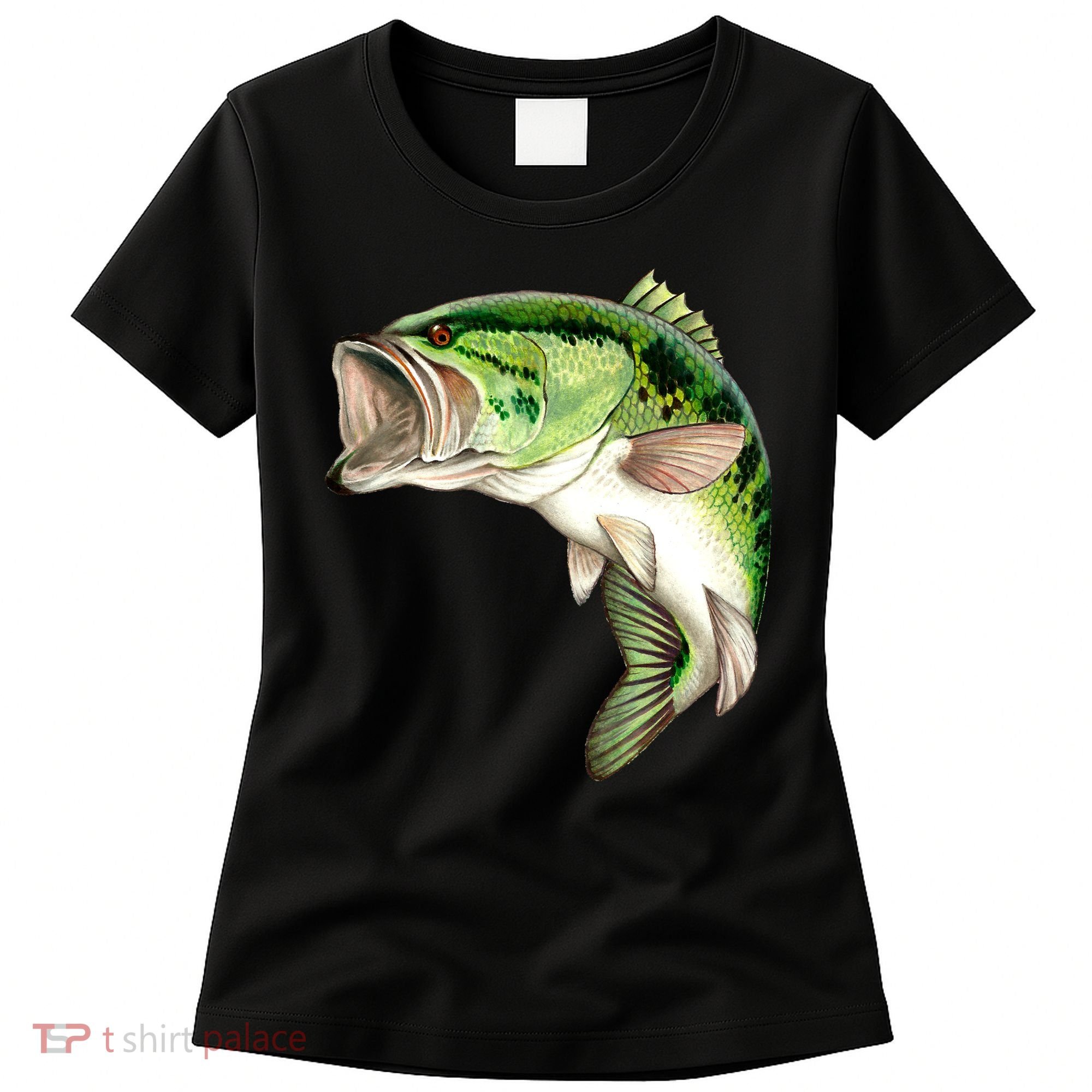 Largemouth Bass Swimming Women's T-Shirt