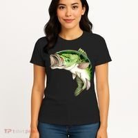 Largemouth Bass Swimming Women's T-Shirt thumb 4