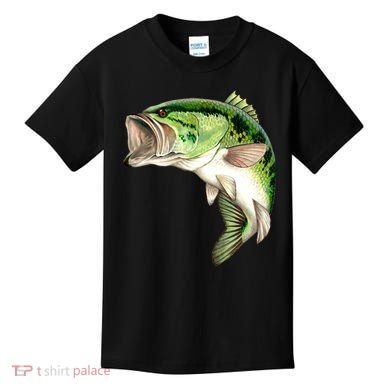 Largemouth Bass Swimming Kids T-Shirt