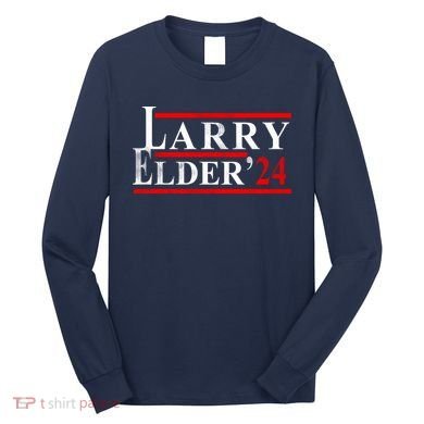 Larry Elder 2024 Vintage Campaign Election Long Sleeve Shirt