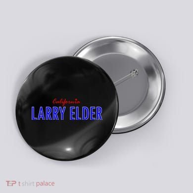 Larry Elder For California Button
