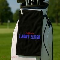 Larry Elder For California Golf Towel thumb 2