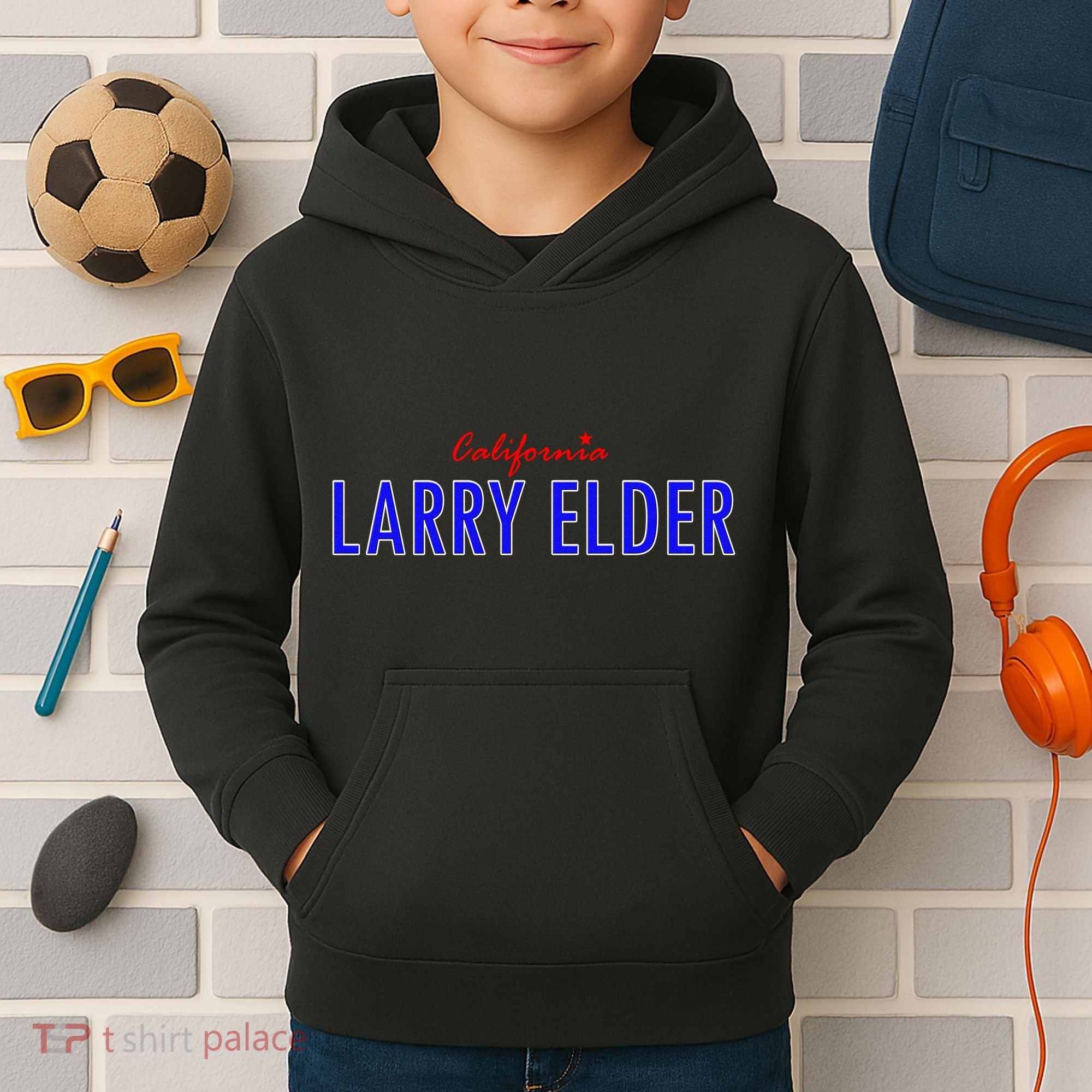 Larry Elder For California Kids Hoodie