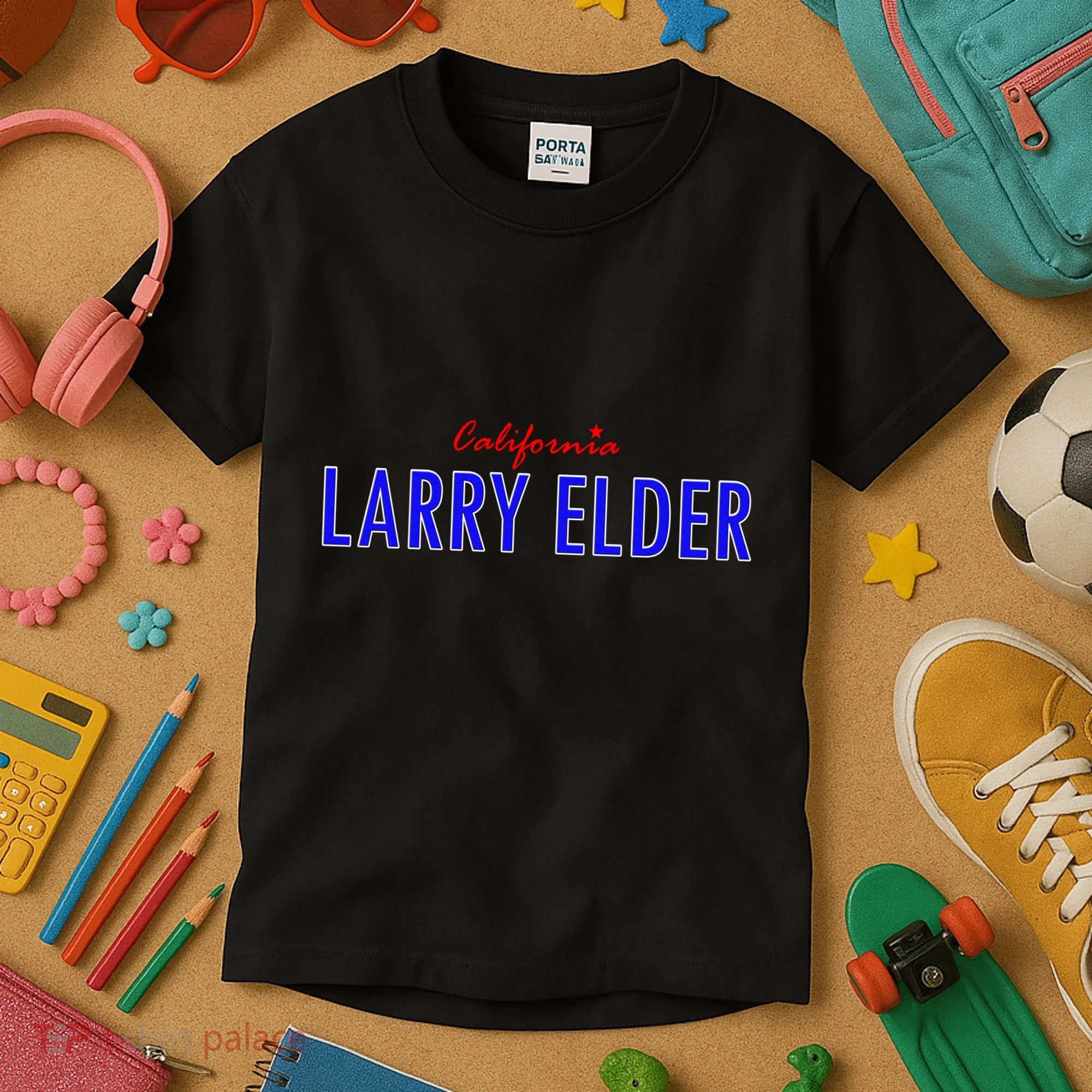 Larry Elder For California Kids T-Shirt