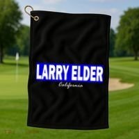 Larry Elder For California Governor Golf Towel thumb 1