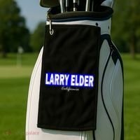 Larry Elder For California Governor Golf Towel thumb 2