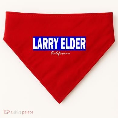 Larry Elder For California Governor USA-Made Doggie Bandana