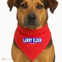 Larry Elder For California Governor USA-Made Doggie Bandana thumb 1