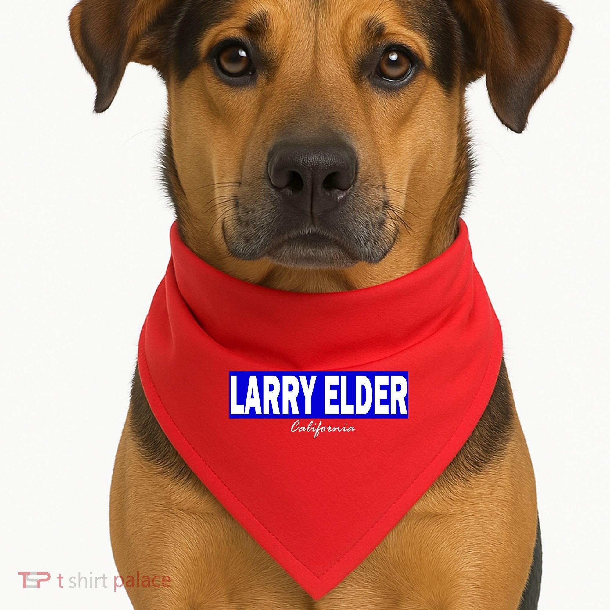 Larry Elder For California Governor USA-Made Doggie Bandana