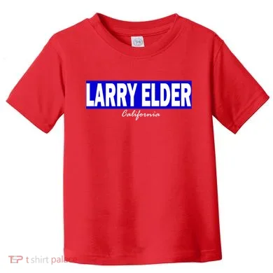 Larry Elder For California Governor Toddler T-Shirt