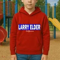 Larry Elder For California Governor Kids Hoodie thumb 2