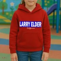 Larry Elder For California Governor Kids Hoodie thumb 3