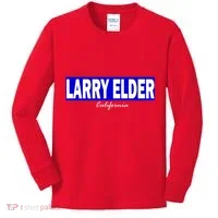 Larry Elder For California Governor Kids Long Sleeve Shirt thumb 0