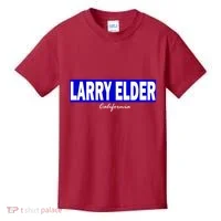 Larry Elder For California Governor Kids T-Shirt thumb 0