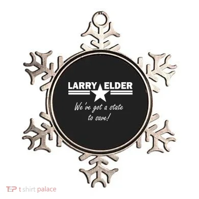 Larry Elder For California We've Got A State To Save Ornament