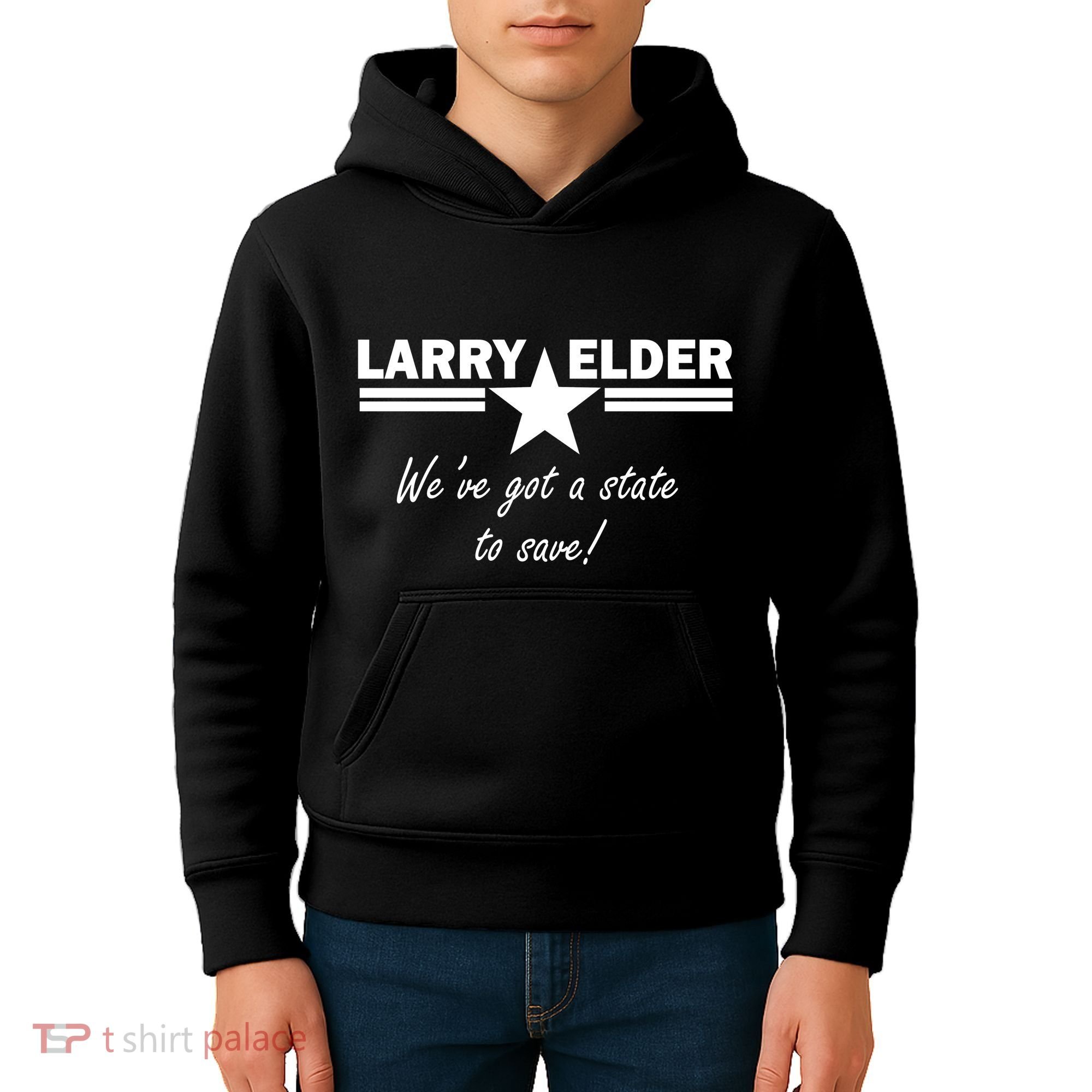 Larry Elder For California We've Got A State To Save Kids Hoodie