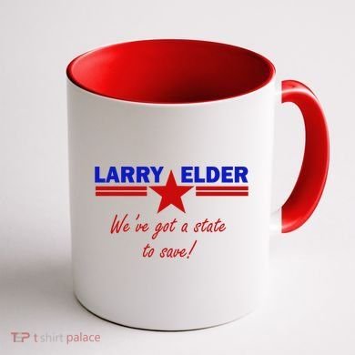 Larry Elder For California We've Got A State To Save Coffee Mug back