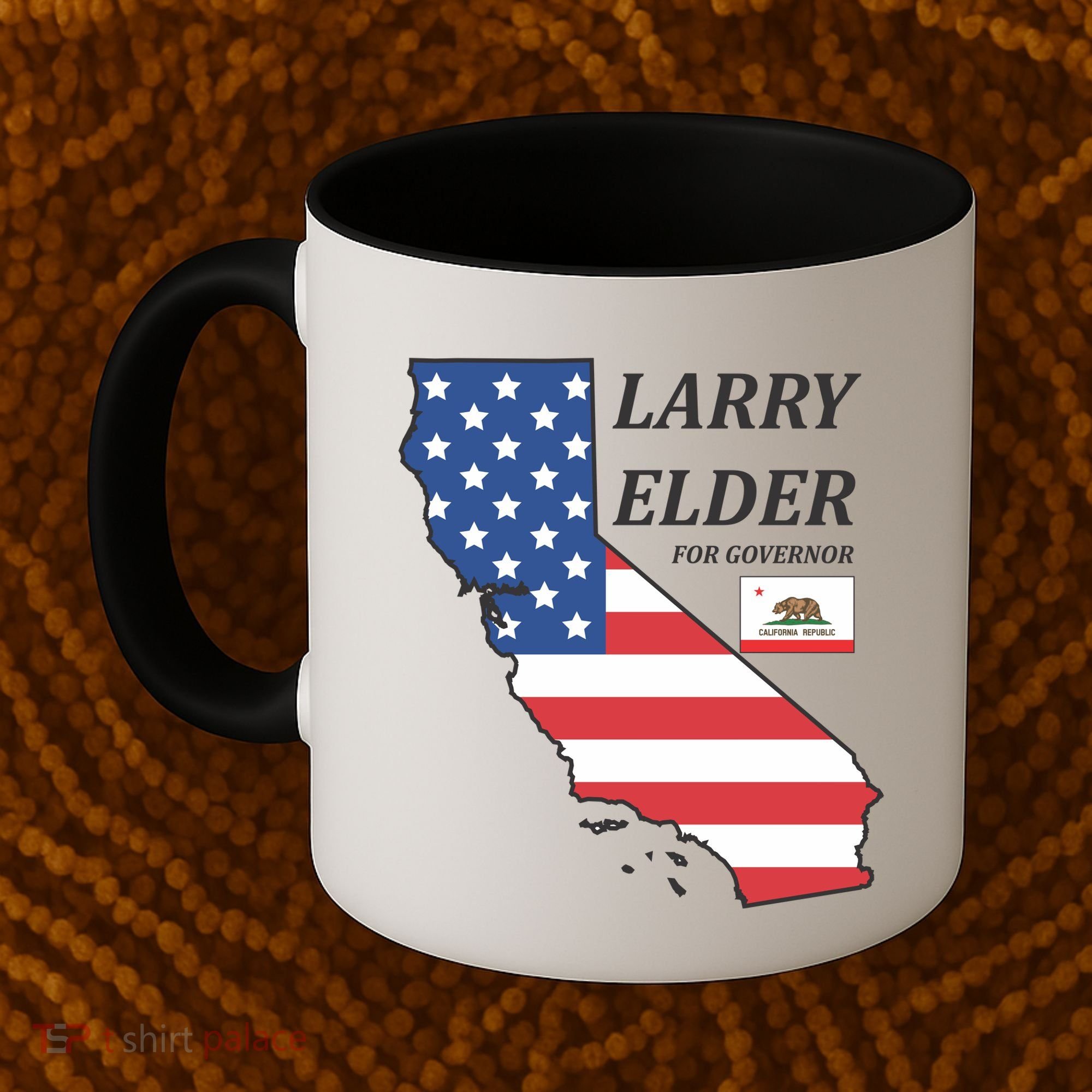 Larry Elder For Governor Coffee Mug