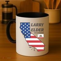 Larry Elder For Governor Coffee Mug thumb 4