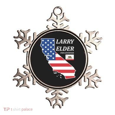 Larry Elder For Governor Ornament