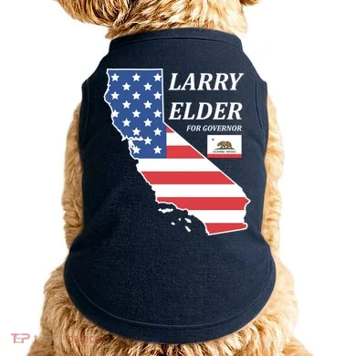 Larry Elder For Governor Doggie Tank