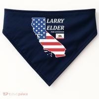 Larry Elder For Governor USA-Made Doggie Bandana thumb 0