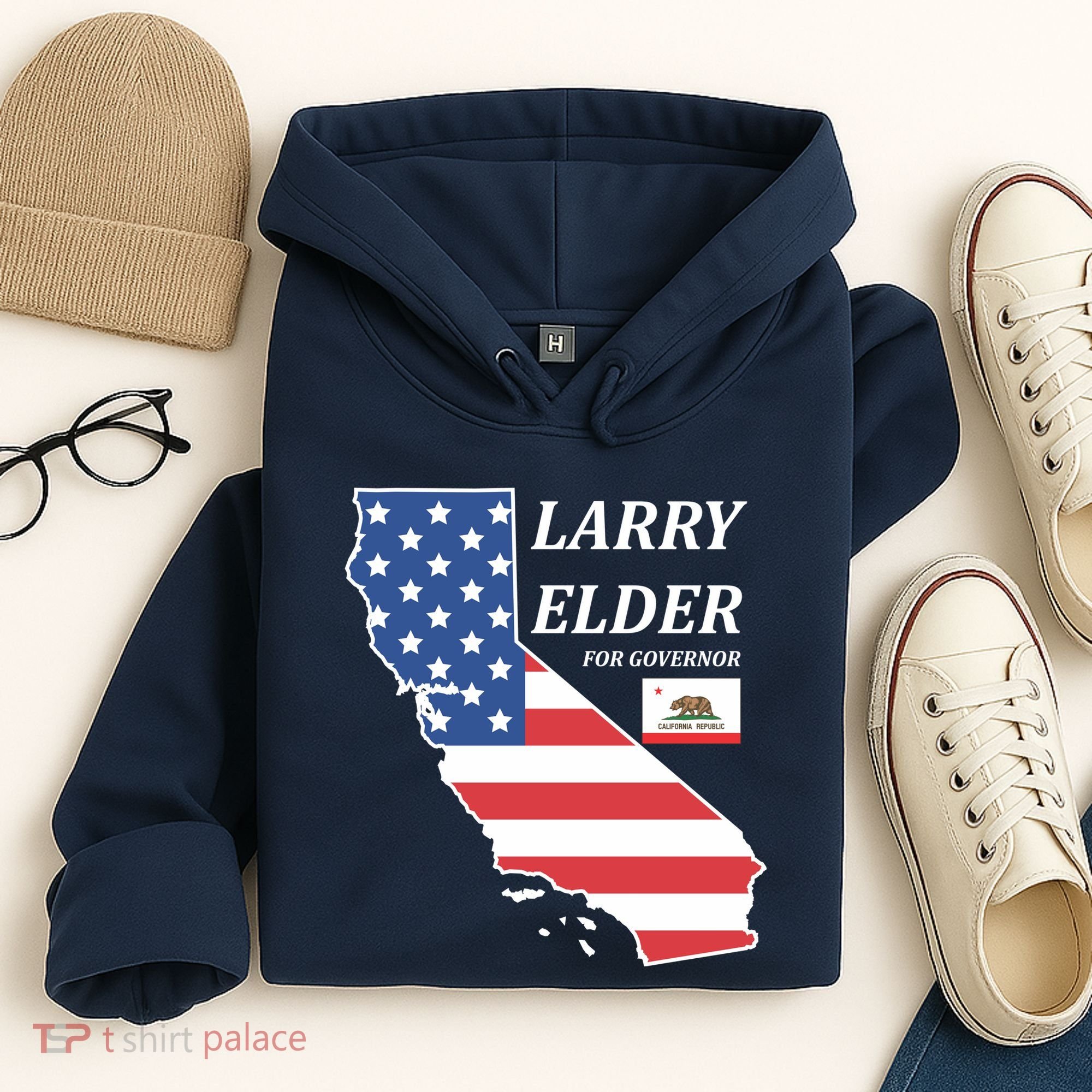 Larry Elder For Governor Hoodie