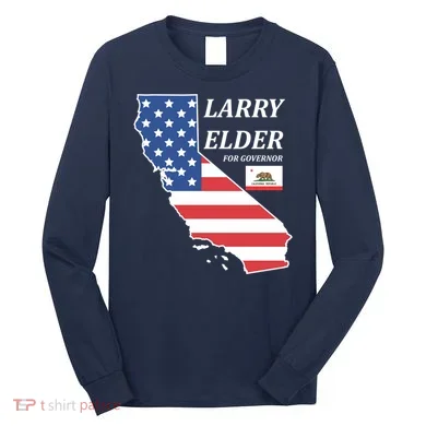 Larry Elder For Governor Long Sleeve Shirt