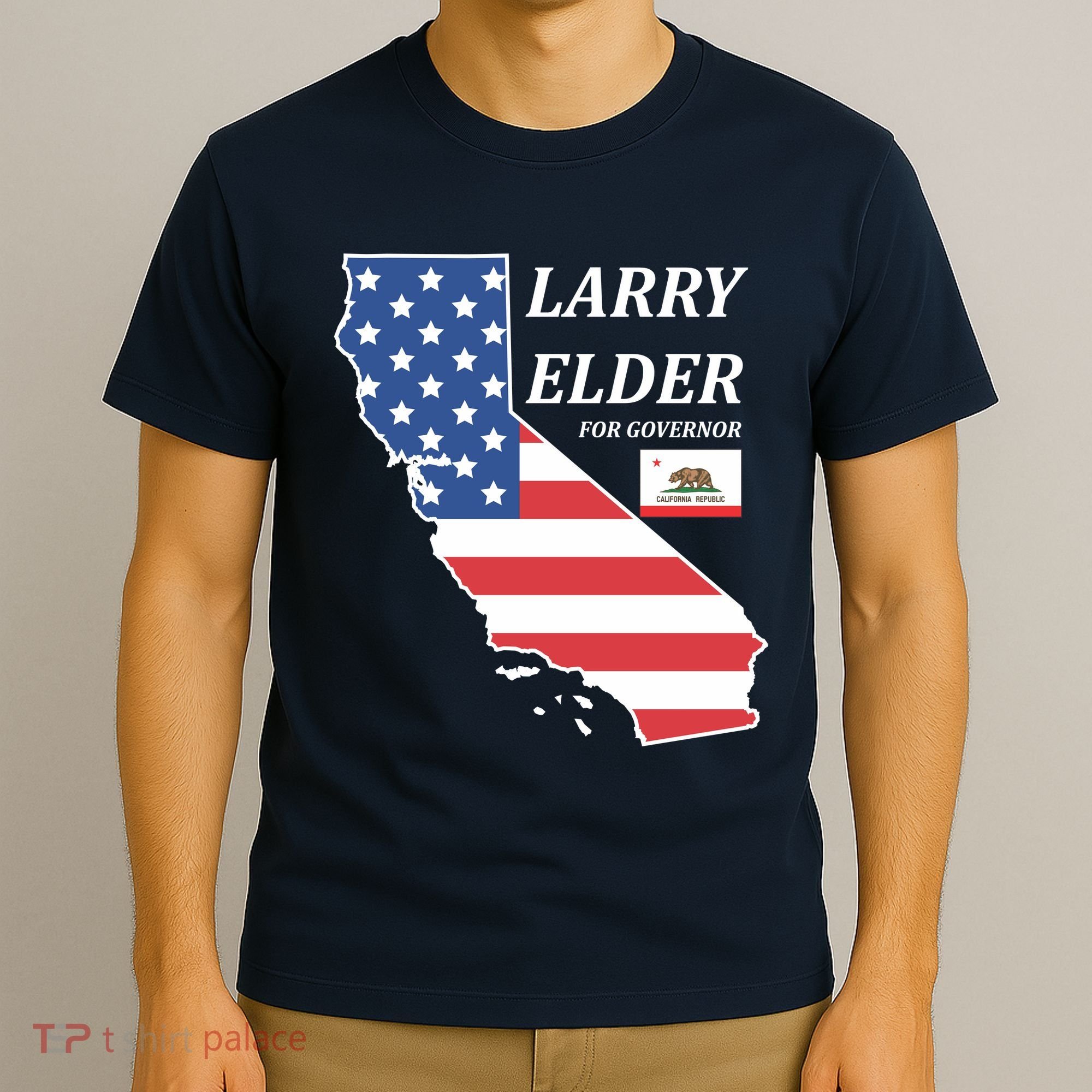 Larry Elder For Governor T-Shirt