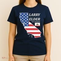Larry Elder For Governor T-Shirt thumb 4