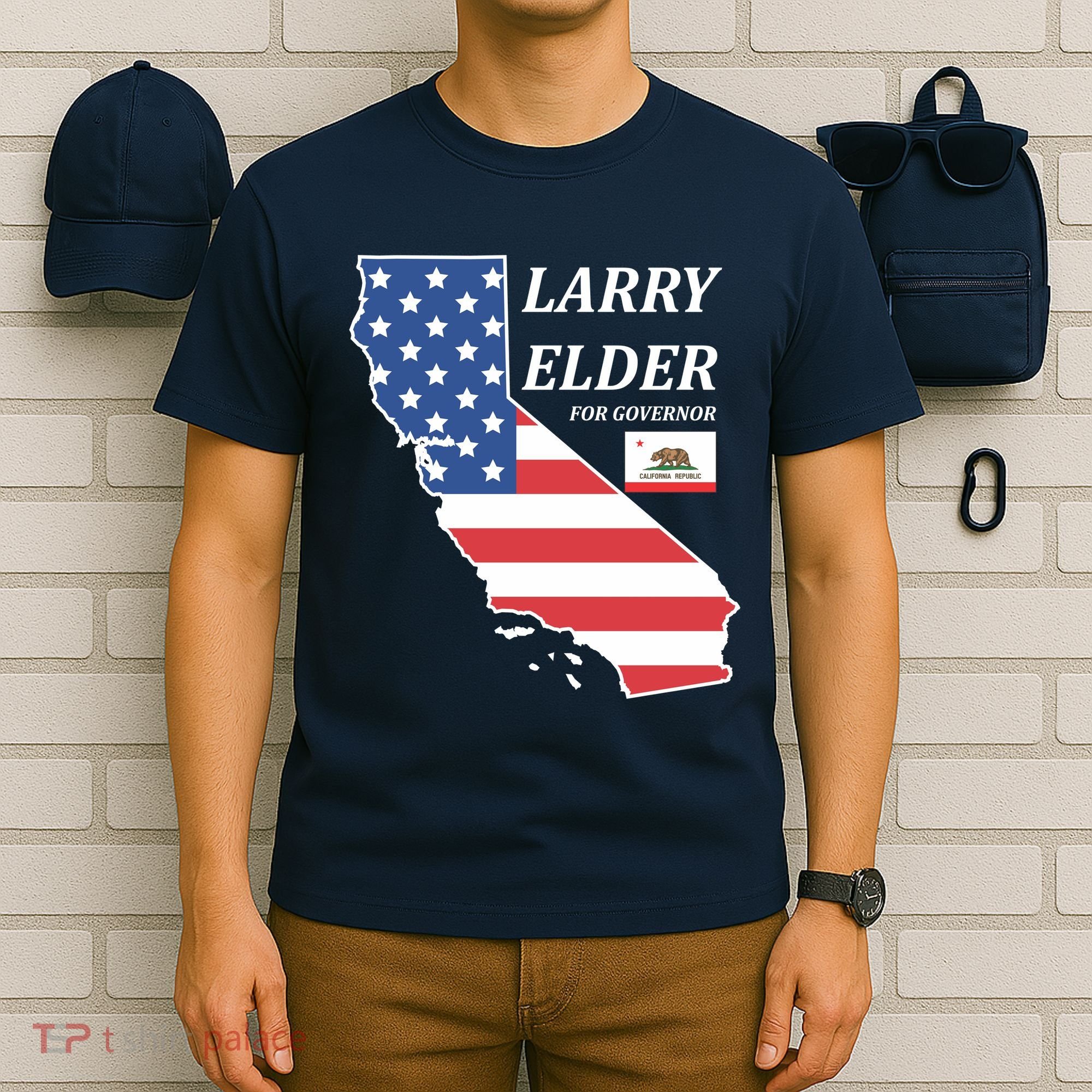 Larry Elder For Governor T-Shirt