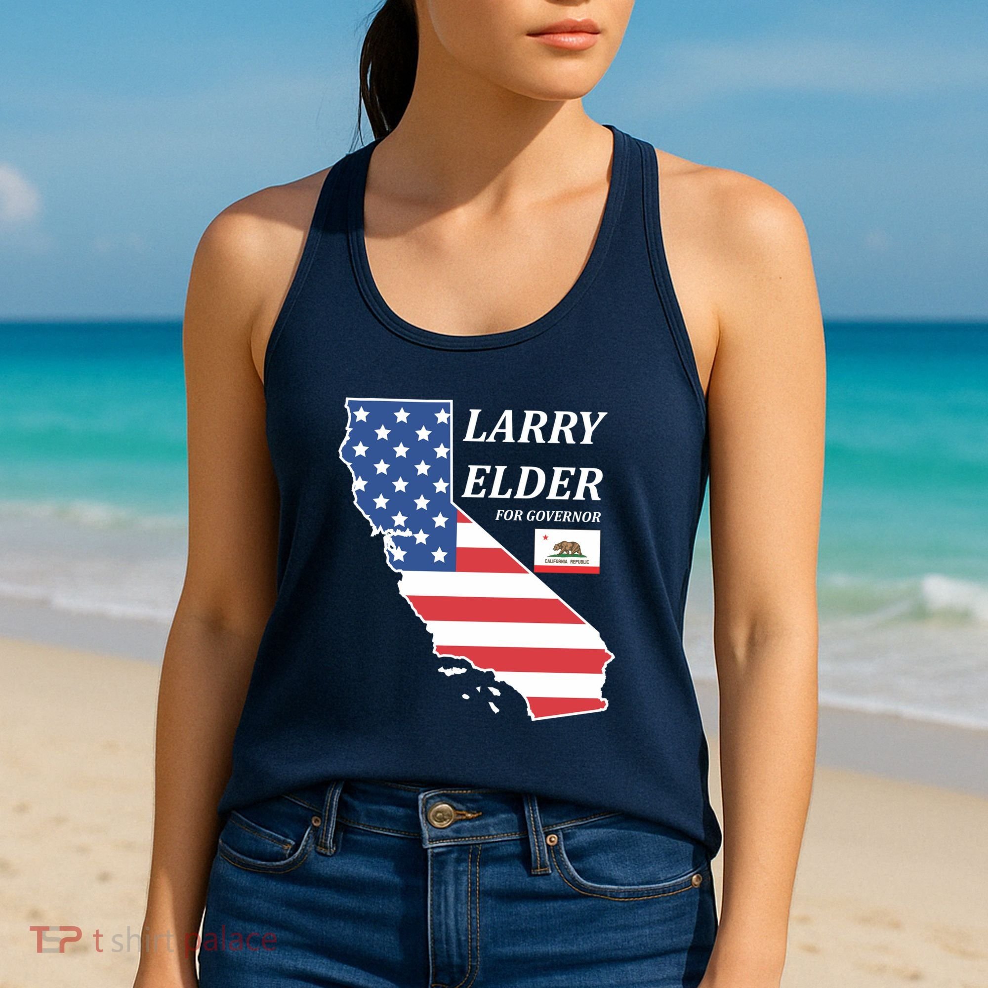 Larry Elder For Governor Women's Tank Top