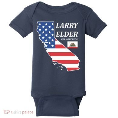 Larry Elder For Governor Baby Bodysuit