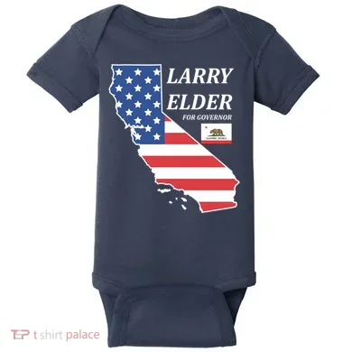 Larry Elder For Governor Baby Bodysuit