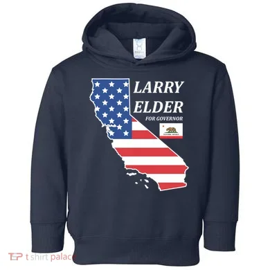 Larry Elder For Governor Toddler Hoodie
