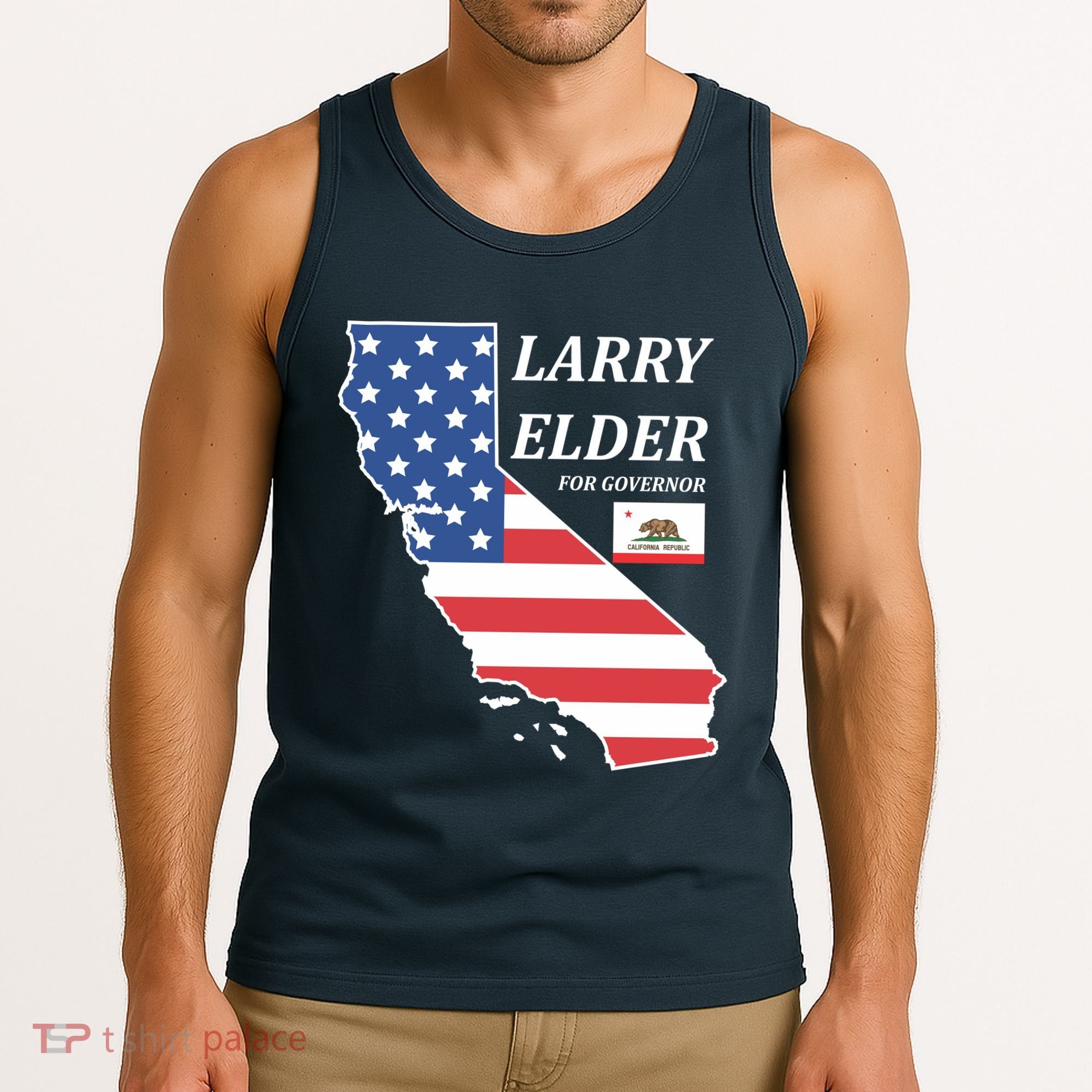 Larry Elder For Governor Tank Top