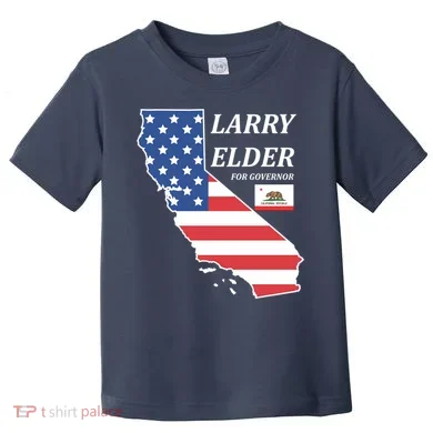 Larry Elder For Governor Toddler T-Shirt