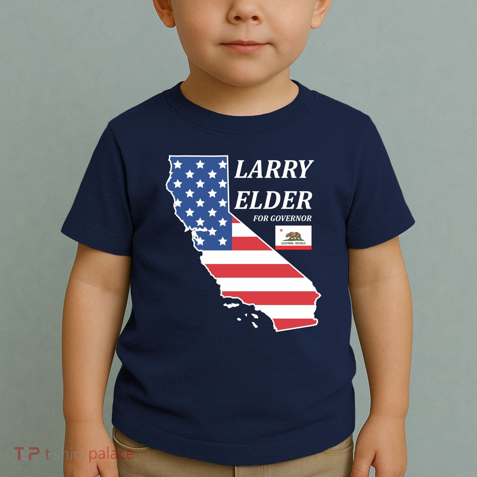 Larry Elder For Governor Toddler T-Shirt