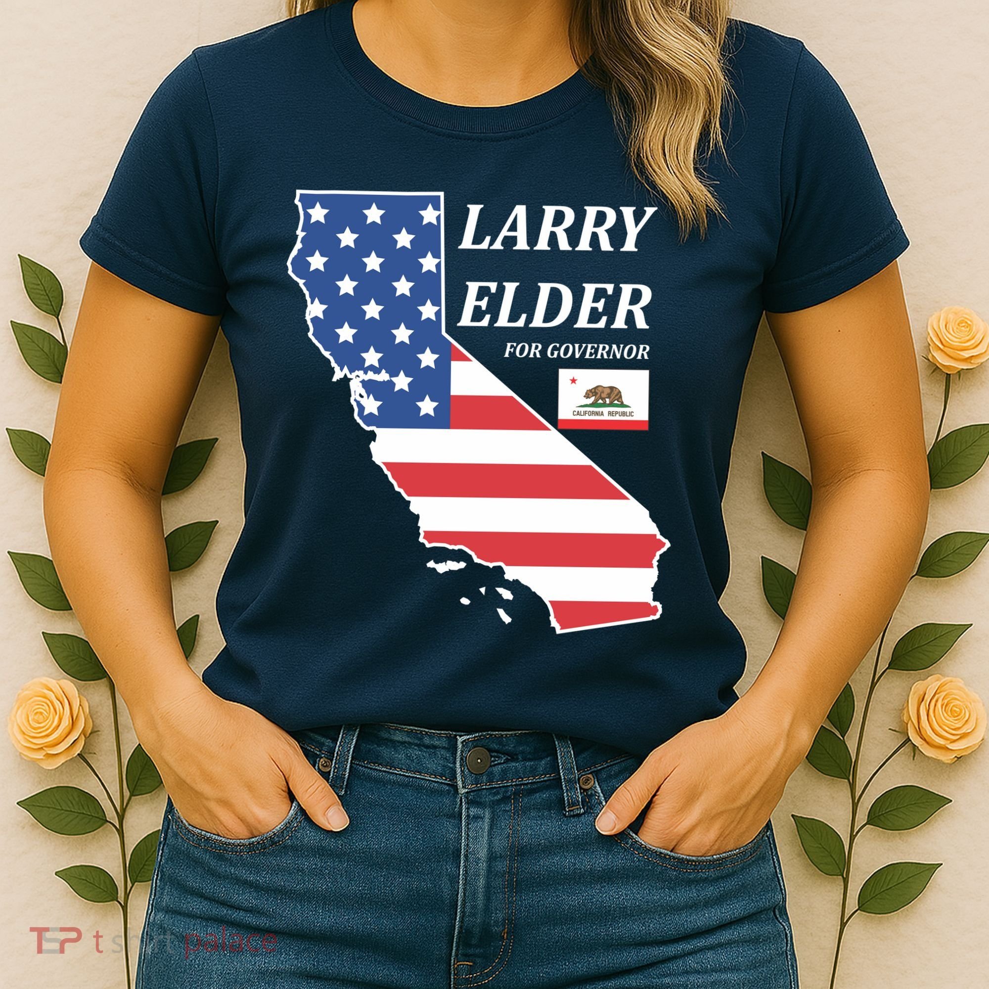 Larry Elder For Governor Women's T-Shirt