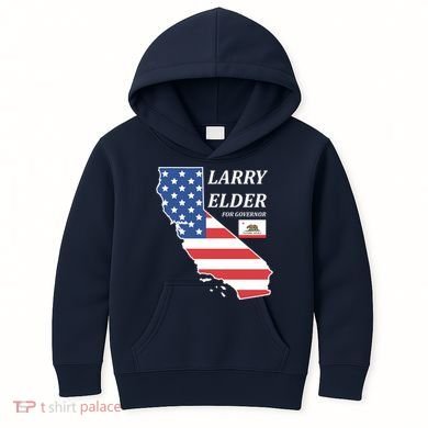 Larry Elder For Governor Kids Hoodie